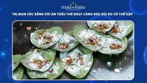 trị mụn cóc bằng vôi ăn trầu