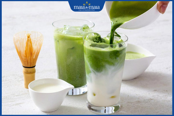 Uống matcha có nổi mụn không? List thực phẩm cho da mụn 2 uống matcha