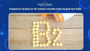 vitamin b2 trị mụn