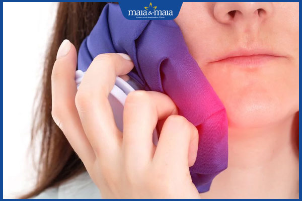 Các cách làm xẹp mụn sưng đỏ sau 1 đêm không nên bỏ qua 3 chườm nóng