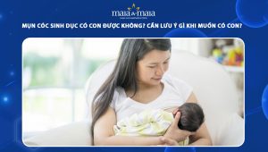 mụn cóc sinh dục có con được không