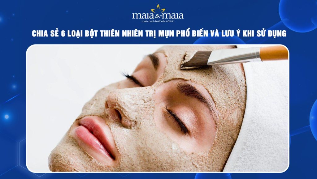 bột thiên nhiên trị mụn