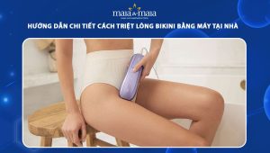 cách triệt lông bikini bằng máy tại nhà