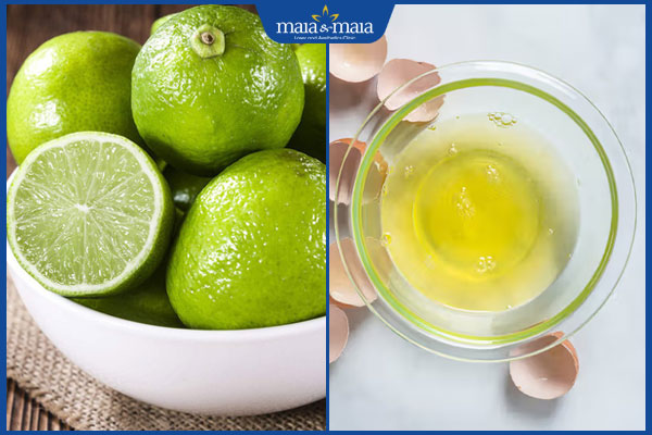 TOP 10 mẹo trị thâm mụn bằng chanh cho làn da sáng mịn 4 chanh lòng trắng trứng