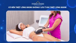 có nên triệt lông bikini không