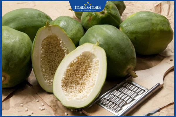 Chia sẻ bí quyết trị sạm da bằng hoa quả an toàn tại nhà 3 đu đủ xanh