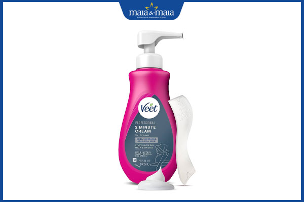 kem tẩy lông vùng kín veet
