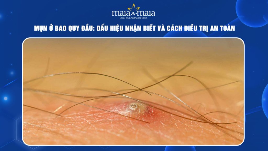 mụn ở bao quy đầu