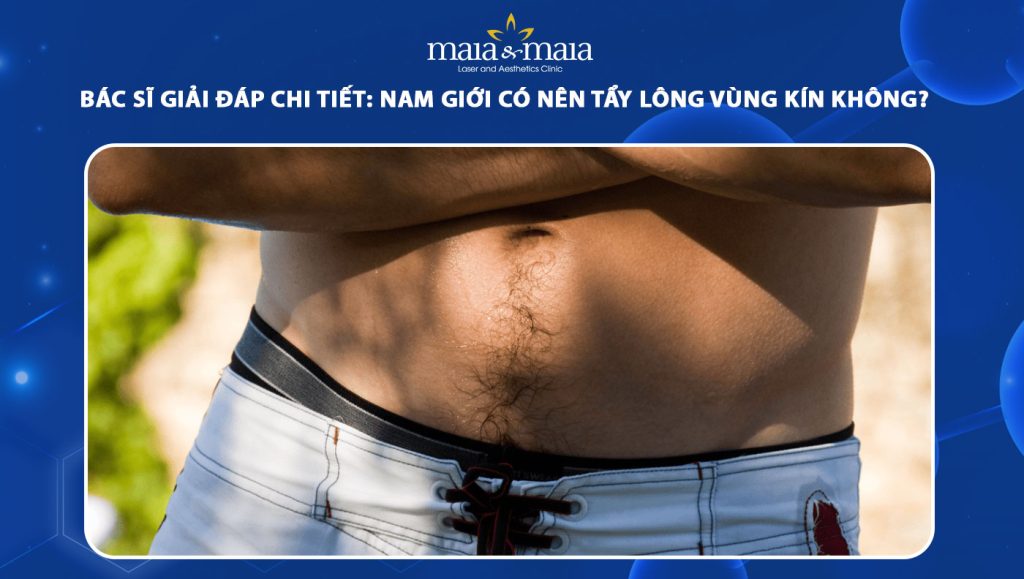 nam giới có nên tẩy lông vùng kín không