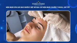 nặn mụn spa giá bao nhiêu