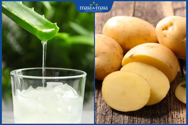 nha đam và khoai tây