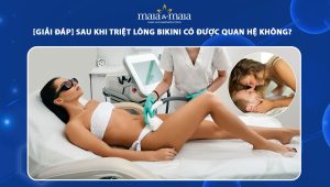 sau khi triệt lông bikini có được quan hệ không