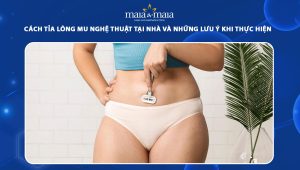 tỉa lông mu nghệ thuật