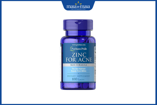 viên uống Puritan's Pride Zinc For Acne