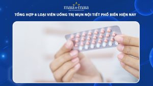 viên uống trị mụn nội tiết