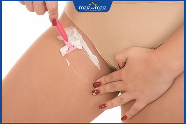 dùng kem tẩy lông bikini