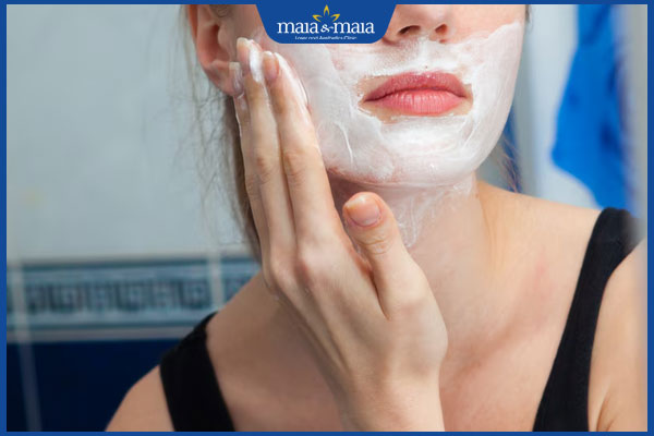 dùng kem tẩy lông mặt