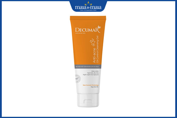 gel rửa mặt dercumar clean