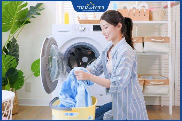 giặt đồ thường xuyên