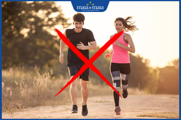 hạn chế vận động mạnh