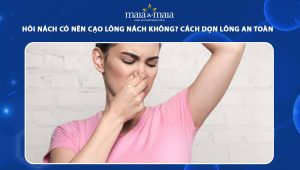 hôi nách có nên cạo lông nách không