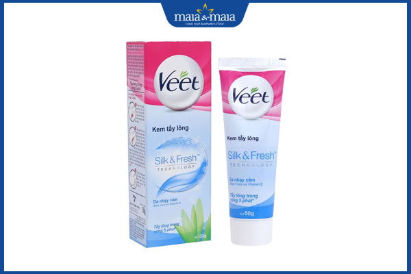 Top 6 sản phẩm kem tẩy lông nách được tin dùng hiện nay 3 kem tẩy lông veet
