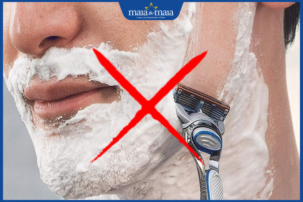 Râu mọc ngược: Dấu hiệu, nguyên nhân và cách cải thiện 3 không cạo râu