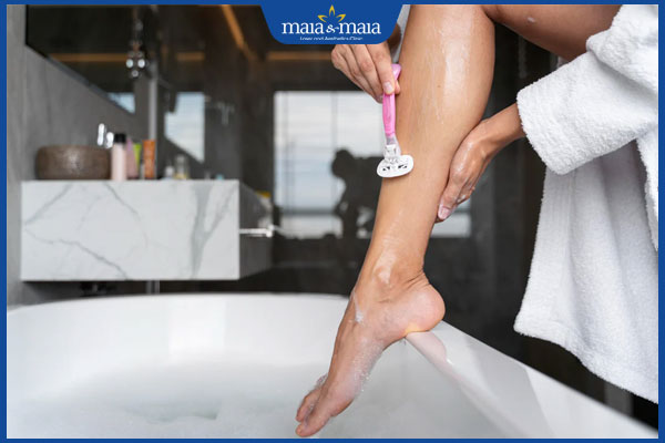 kỹ thuật cạo lông chân