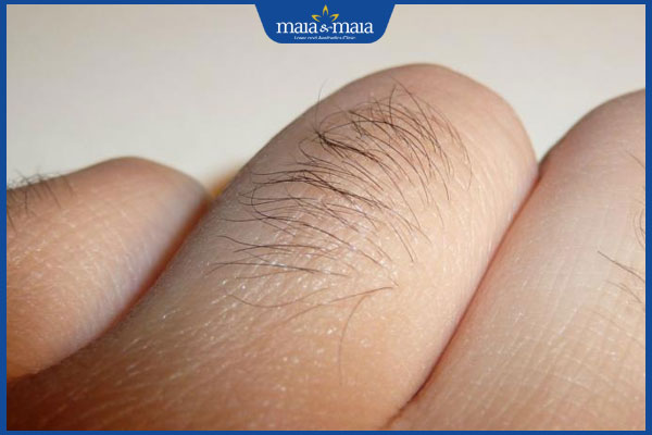 lông ngón tay