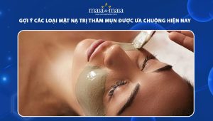 mặt nạ trị thâm mụn