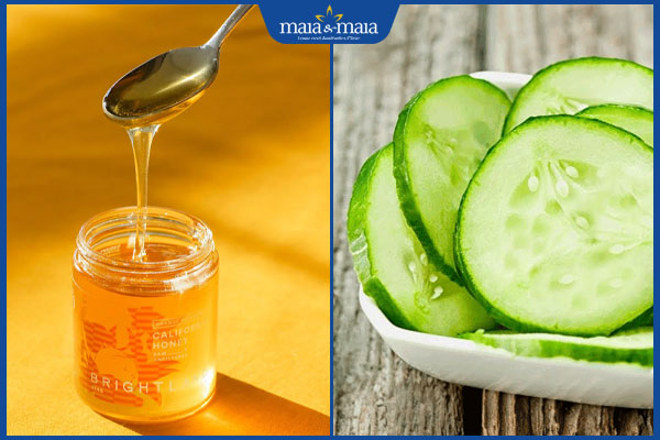 mật ong và dưa chuột