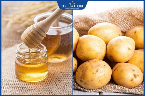 mật ong và khoai tây