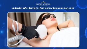 mỗi lần triệt lông nách cách nhau bao lâu