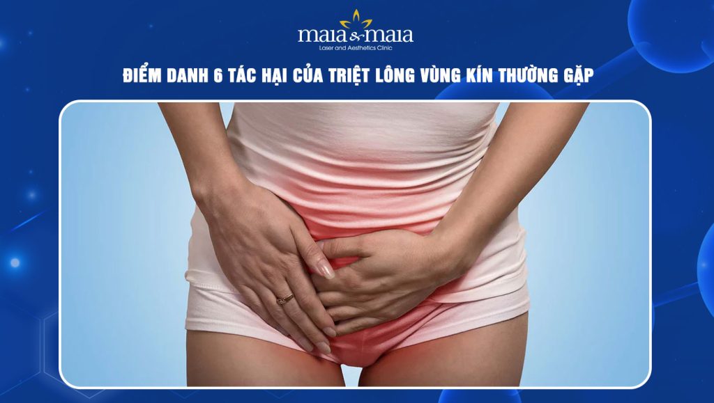 tác hại của triệt lông vùng kín