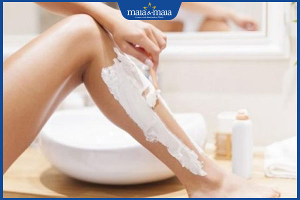 tẩy lông chân bằng kem