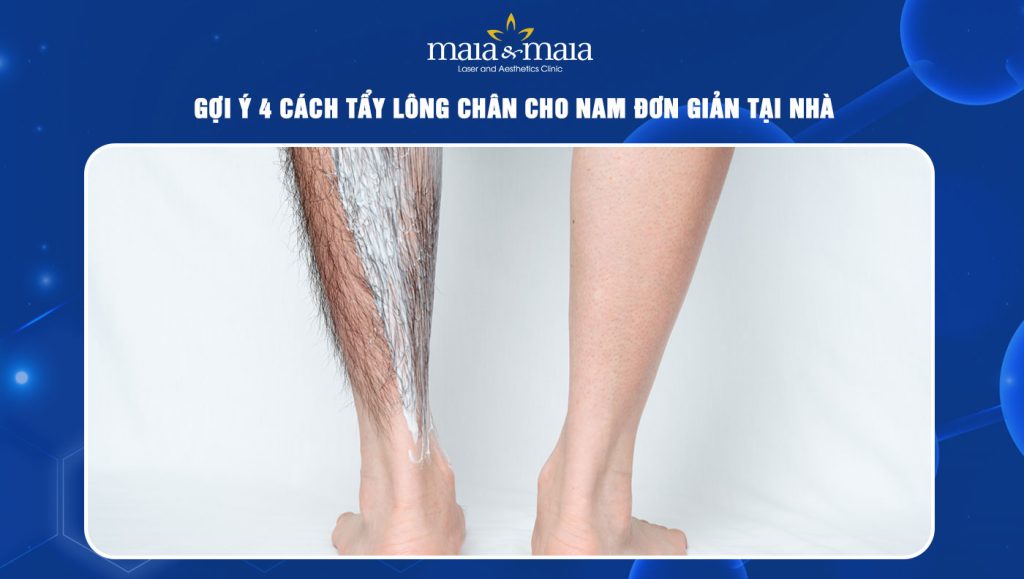 Gợi ý 4 cách tẩy lông chân cho nam đơn giản tại nhà 1 Tẩy lông chân cho nam