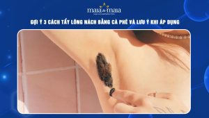 Tẩy lông nách bằng cà phê