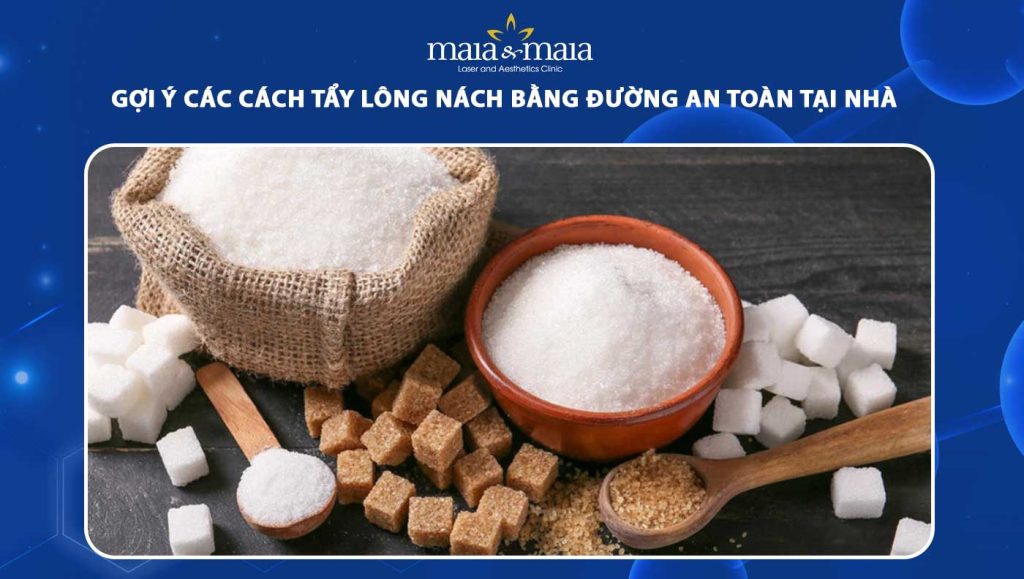 Gợi ý 3 cách tẩy lông nách bằng đường an toàn tại nhà 1 tẩy lông nách bằng đường