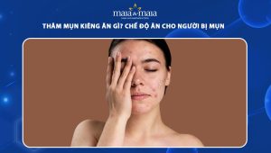 thâm mụn kiêng ăn gì