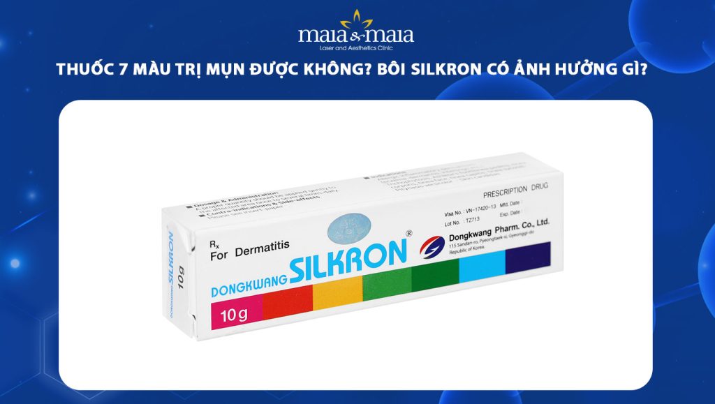 thuốc 7 màu trị mụn được không