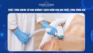 triệt lông bikini có đau không