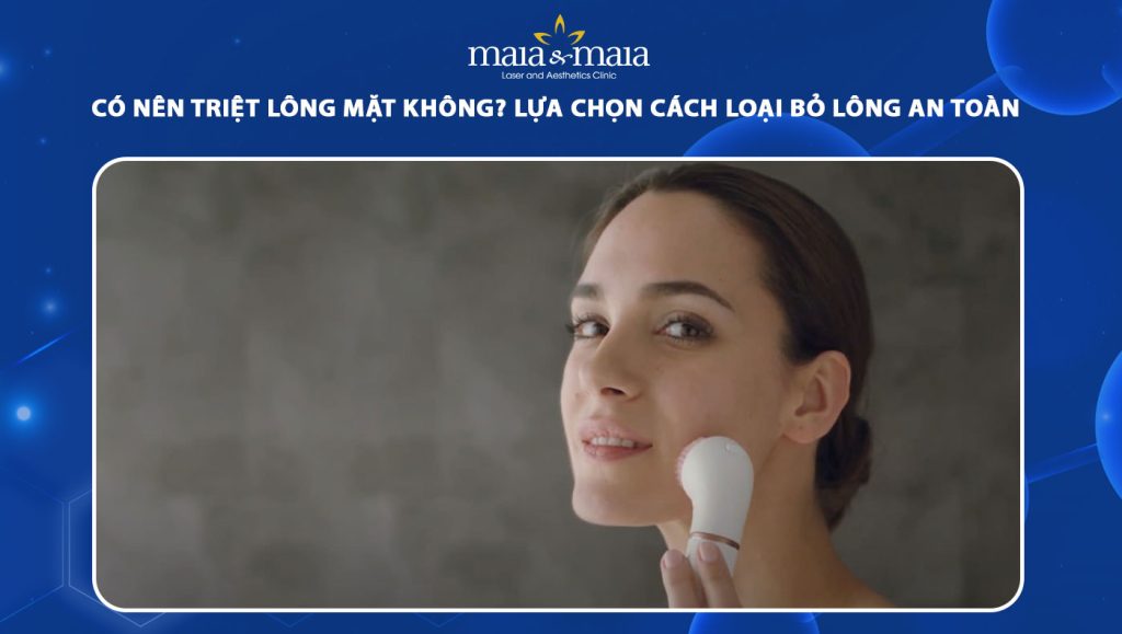 Triệt lông mặt: So sánh và lựa chọn cách triệt lông an toàn 1 triệt lông mặt