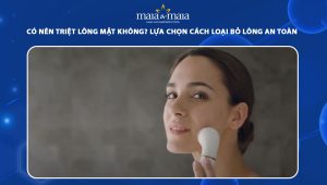 triệt lông mặt