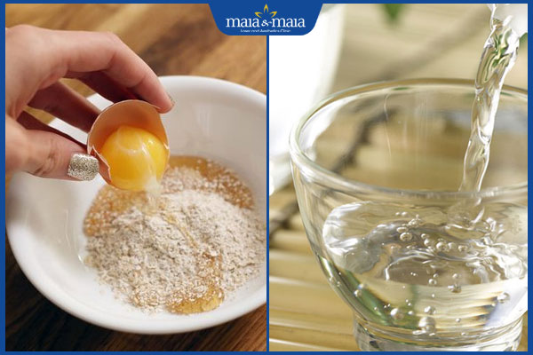 Tổng hợp 4 cách tẩy lông mặt bằng lòng trắng trứng tại nhà 4 trứng gà bột gạo và giấm