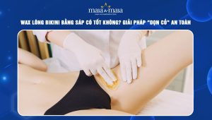 Wax lông bikini bằng sáp