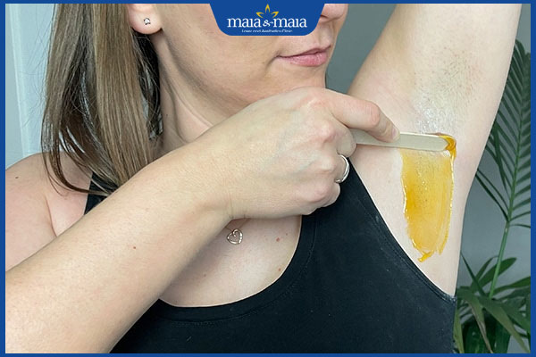 Gợi ý 3 cách tẩy lông nách bằng đường an toàn tại nhà 4 wax lông nách bằng đường
