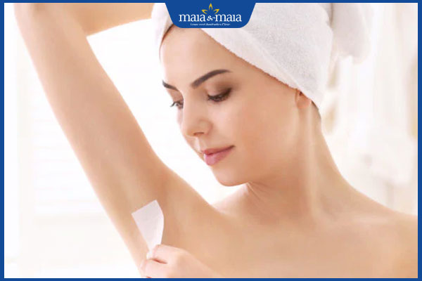Bầu nhổ lông nách được không? Gợi ý cách dọn lông an toàn 4 wax lông nách bằng sáp lạnh