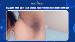 Wax lông nách có bị thâm không