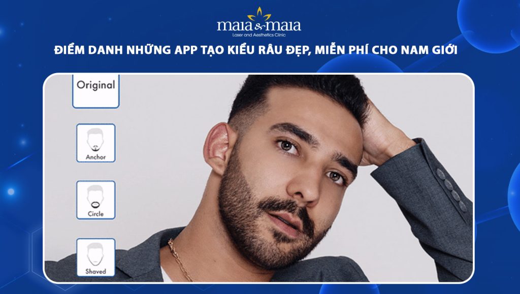 Điểm danh 4 app tạo kiểu râu đẹp, miễn phí cho nam giới 1 app tạo kiểu râu