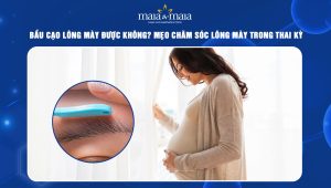 Bầu cạo lông mày được không